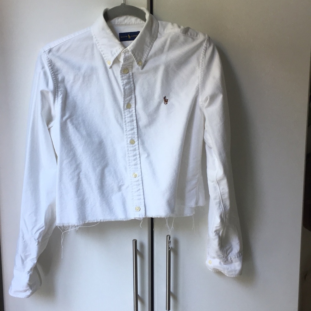 Cropped Polo shirt